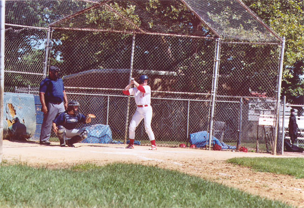 Donna Donohue Batting in Game 2 today